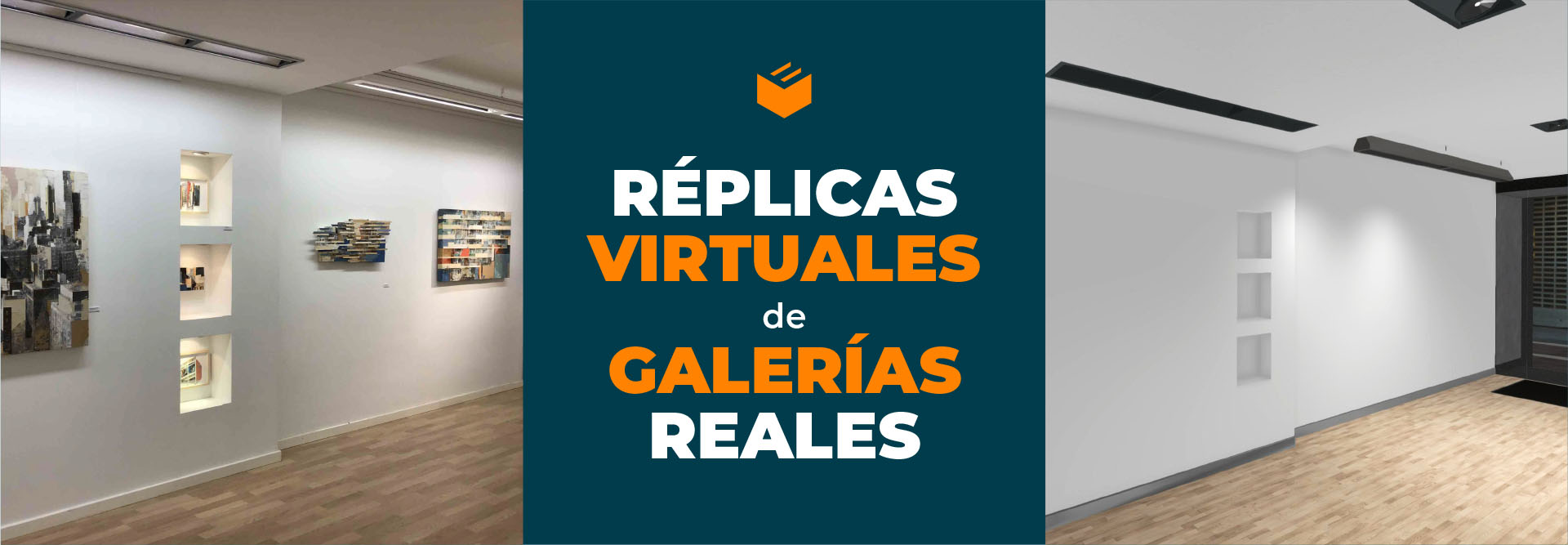 Réplicas virtuales de galerías reales